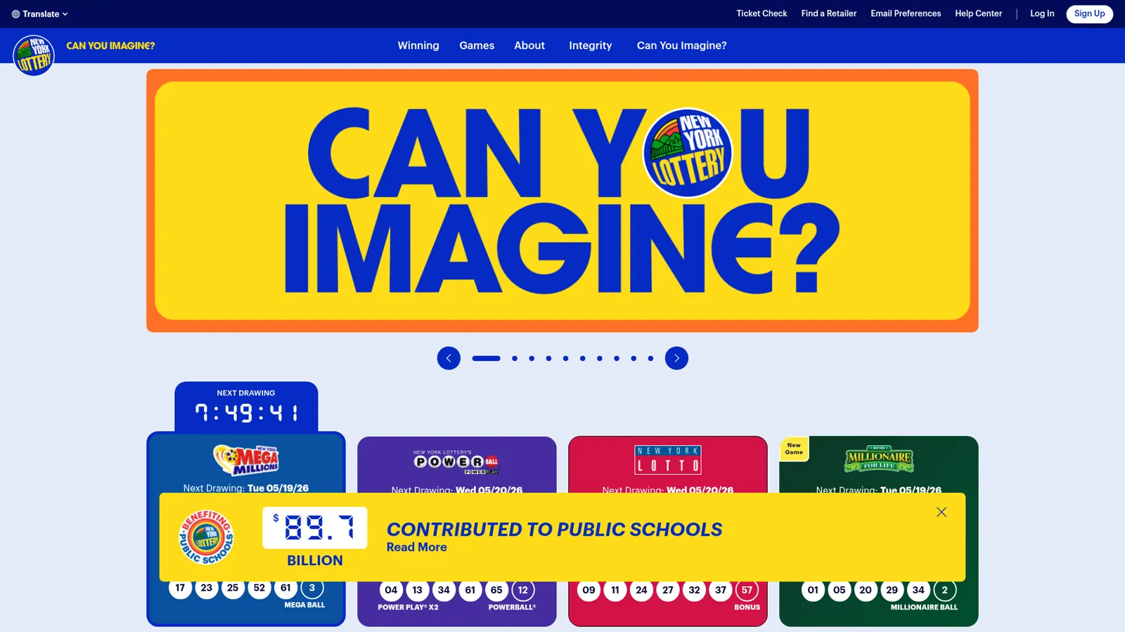 New York Lottery — Section 508 accessibility work